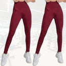 Kit com 2 Calças Legging Femininas em Suplex – Cintura Alta e Zero Transparência