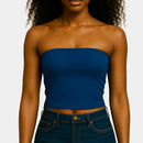 Kit com 5 Tops Faixa Femininos – Tube Top Tomara que Caia Leve | Estilo Blogueirinha