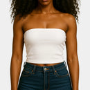 Kit com 5 Tops Faixa Femininos – Tube Top Tomara que Caia Leve | Estilo Blogueirinha