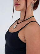 Regata Fitness Feminina em Poliamida – Alça Fina, Caimento Slim e Conforto Premium