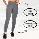 Kit com 2 Calças Legging Femininas em Suplex – Cintura Alta e Zero Transparência
