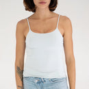 Regata Fitness Feminina em Poliamida – Alça Fina, Caimento Slim e Conforto Premium