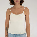 Regata Fitness Feminina em Poliamida – Alça Fina, Caimento Slim e Conforto Premium