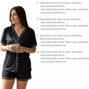 Pijama Baby Doll Amamentação Luxo – Modelo Americano com Botões e Conforto Premium