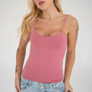 Regata Fitness Feminina em Poliamida – Alça Fina, Caimento Slim e Conforto Premium