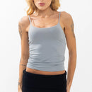 Regata Fitness Feminina em Poliamida – Alça Fina, Caimento Slim e Conforto Premium