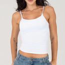 Regata Fitness Feminina em Poliamida – Alça Fina, Caimento Slim e Conforto Premium