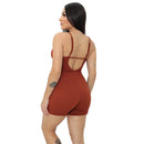 Macaquinho Fitness Feminino Canelado – Modela o Corpo, Valoriza as Curvas e Garante Máximo Conforto